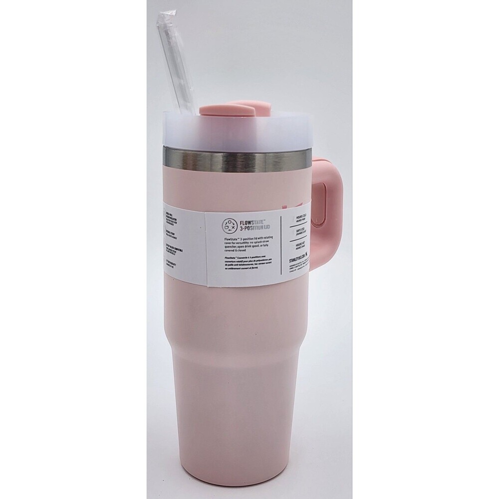 Stanley Pink 16oz Tumbler w/Opaque Lid - Picture 9 of 16